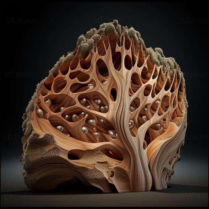3D модель Rhynchium oculatum (STL)